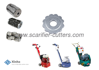 12 Point Tungsten Carbide Tipped Cutter Flails Consumables Cutters For Scarifiers