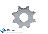 Tungsten Carbide Scarifier Cutters Zinc Place Coated With 8 Tooth Points