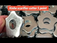 5PT TCT Carbide Blade Cutter Flails For Concrete Scarifier Milling Machines Drum Setup